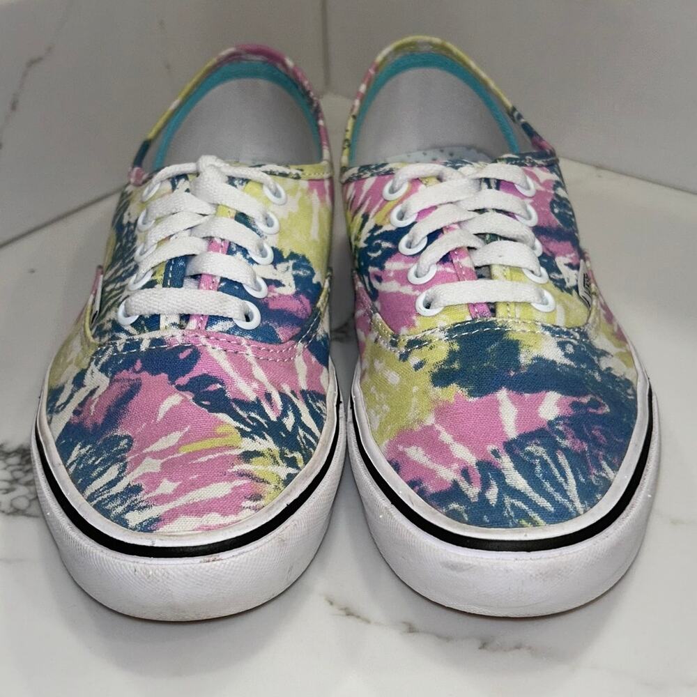 Vans off the Wall Comfy Cush Shoes Tie Dye Skate Sneakers Women's 8.5 Men's 7.0 - Picture 3 of 8